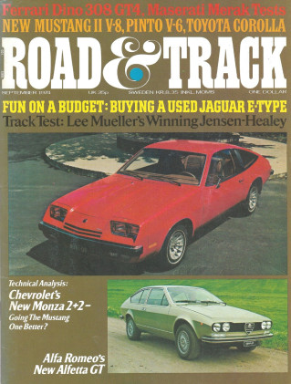 ROAD & TRACK 1974 SEPT - CAPRI 4X4, HUFFAKER JENSEN